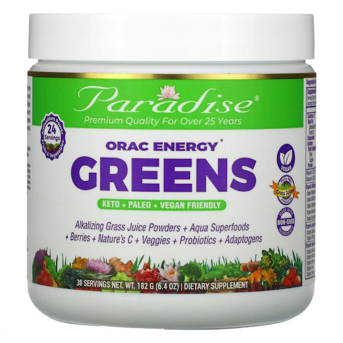 Paradise Herbs, ORAC-Energy Greens, 182 г (6,4 унции) #1