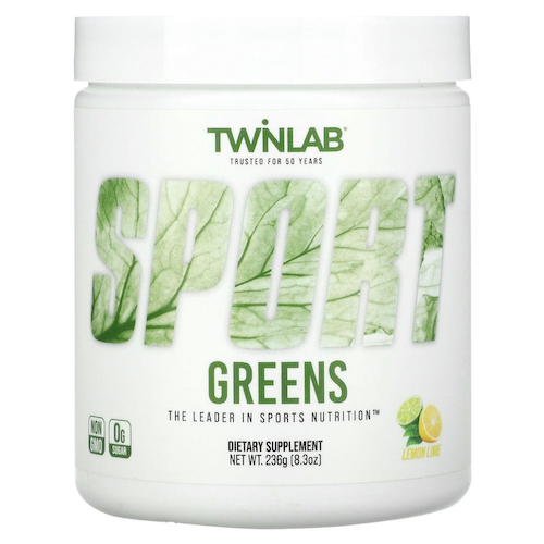 Twinlab, Sport Greens, лимон и лайм, 236 г (8,3 унции) #1