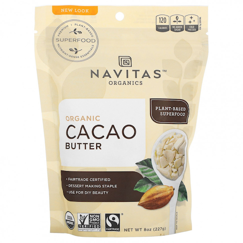 Navitas Organics, органическое масло какао, 227 г (8 унций) #1