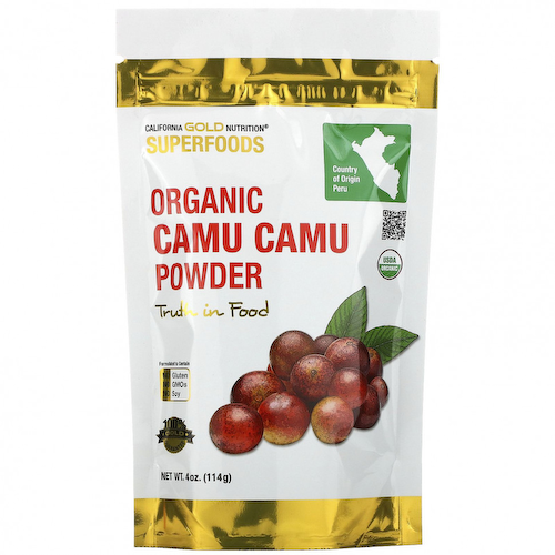 California Gold Nutrition, органический порошок из каму-каму, 114 г (4 унции) #1