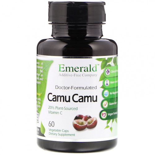 Emerald Laboratories, Каму-каму, 60 вегетарианских капсул #1