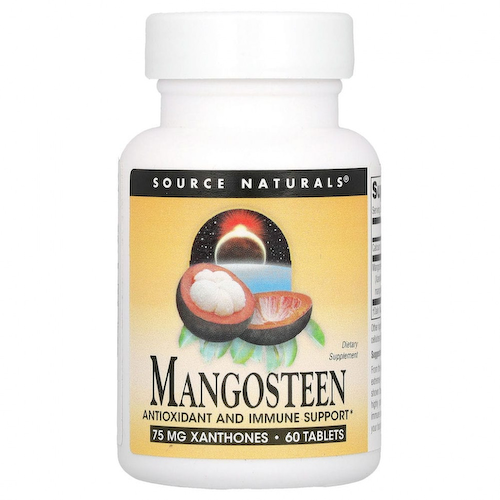 Source Naturals, Мангустан, 187,5 мг, 60 таблеток #1