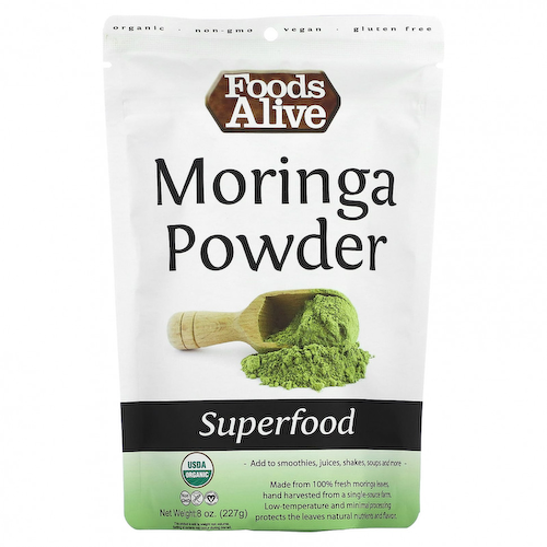 Foods Alive, Superfood, порошок моринги, 227 г (8 унций) #1