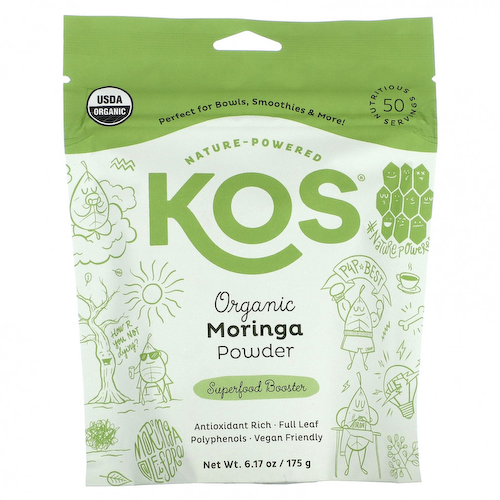KOS, Органический порошок моринги, 175 г (6,17 унции) #1
