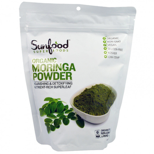 Sunfood, порошок органической моринги, 227 г (8 унций) #1