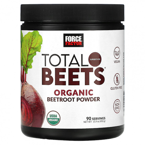 Force Factor, Total Beets, органический порошок из свеклы, 450 г (15,9 унции) #1