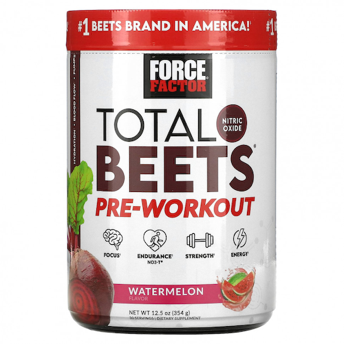 Force Factor, Total Beets, перед тренировкой, арбуз, 354 г (12,5 унции) #1