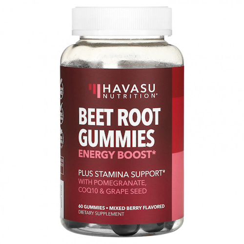 Havasu Nutrition, Жевательные мармеладки со свеклой, ягодное ассорти, 60 жевательных мармеладок #1
