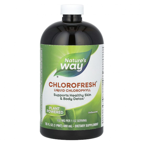 Nature's Way, Chlorofresh, жидкий хлорофилл, без добавок, 480 мл (16 жидк. унций) #1