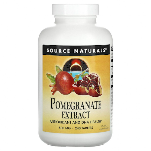 Source Naturals, экстракт граната, 500 мг, 240 таблеток #1
