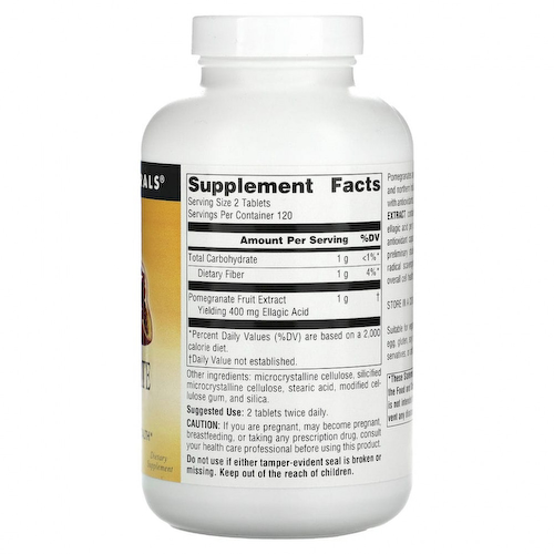 Source Naturals, экстракт граната, 500 мг, 240 таблеток #1