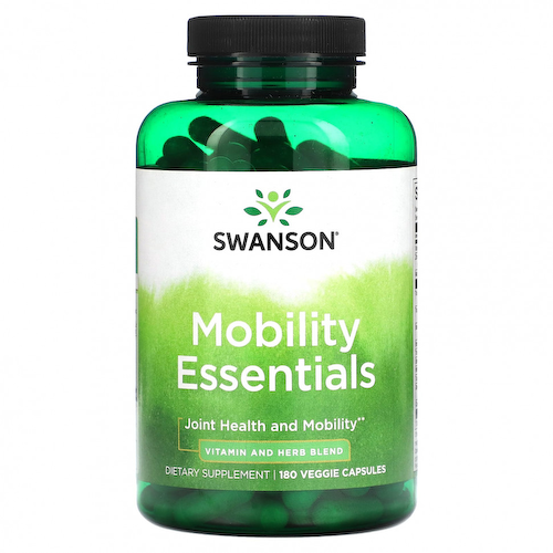 Swanson, Mobility Essentials, 180 растительных капсул #1