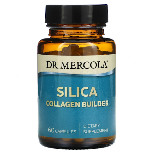 Dr. Mercola, Silica Collagen Builder, 60 капсул #1