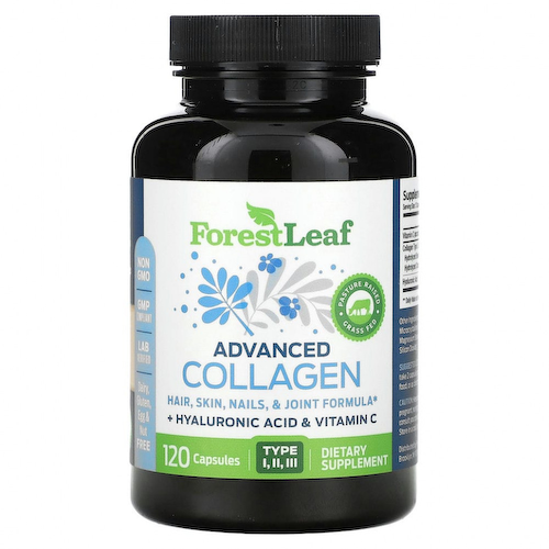 Forest Leaf, Advanced Collagen, 120 капсул #1