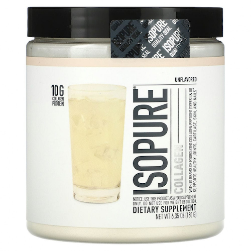 Isopure, коллаген, без добавок, 180 г (6,35 унции) #1