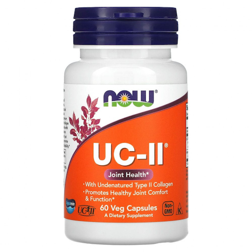 NOW Foods, UC-II, 60 растительных капсул #1