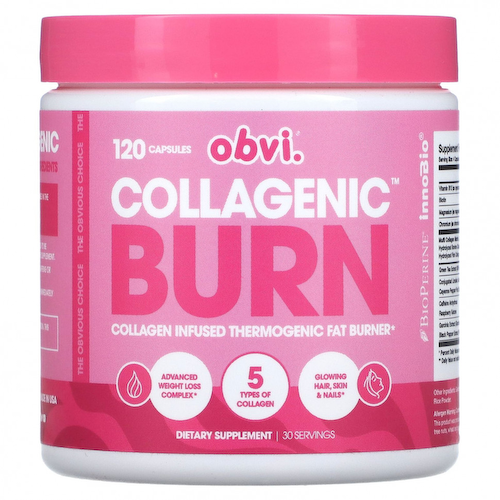 Obvi, Collagenic Burn, 120 капсул #1