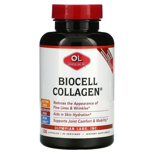 Olympian Labs, Коллаген BioCell, 100 капсул #1