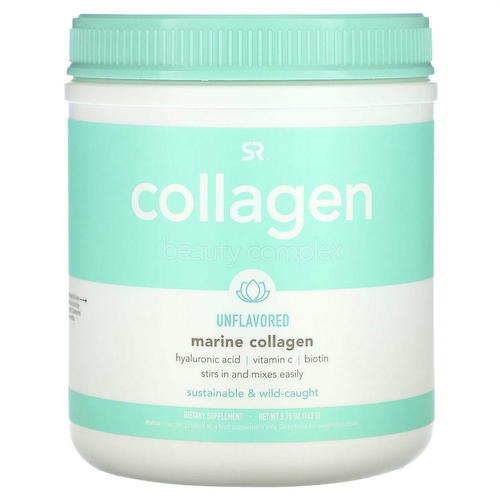 Sports Research, комплекс Collagen Beauty, морской коллаген, с нейтральным вкусом, 163 г (5,75 унций) #1