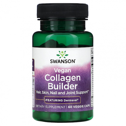 Swanson, Vegan Collagen Builder, 60 растительных капсул #1