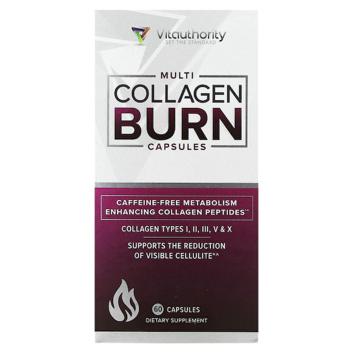 Vitauthority, Multi Collagen Burn, 60 капсул #1
