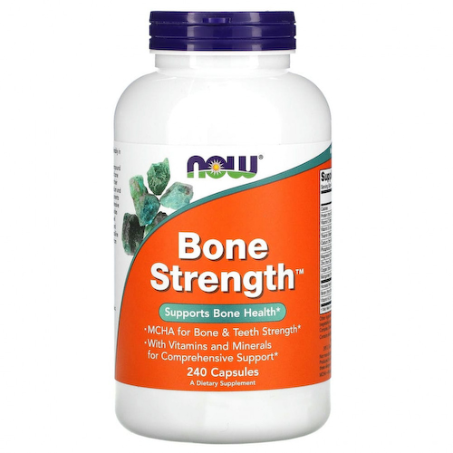 NOW Foods, Bone Strength, поддержка здоровья костей, 240 капсул #1
