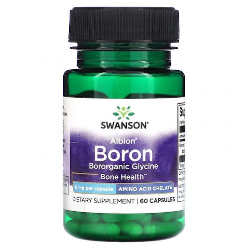 Swanson, Albion, бор, 6 мг, 60 капсул #1