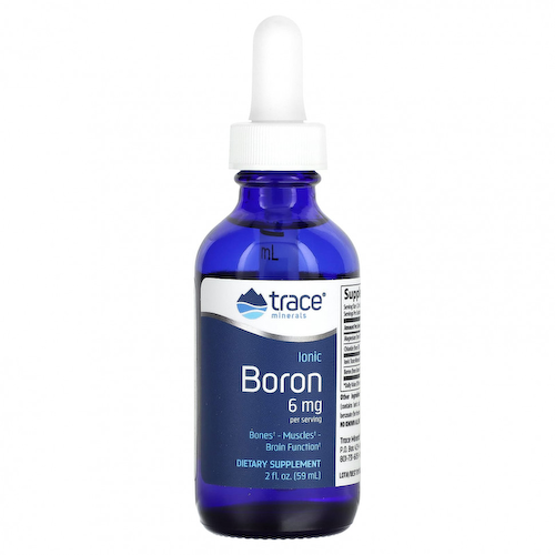 Trace Minerals ®, Ионный бор, 6 мг, 59 мл (2 жидк. Унции) #1