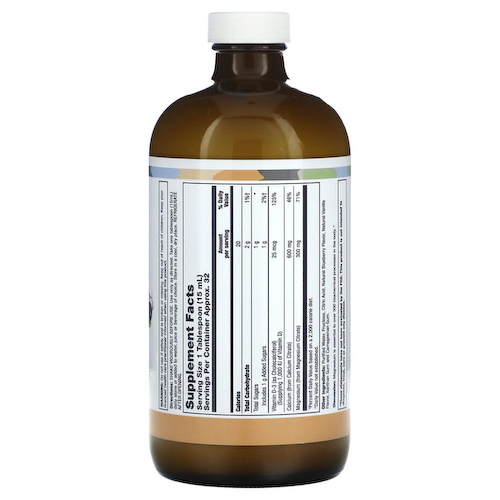 LifeTime Vitamins, цитрат кальция и магния с витамином D3, вкус голубики, 473 мл (16 жидк. унций) #1