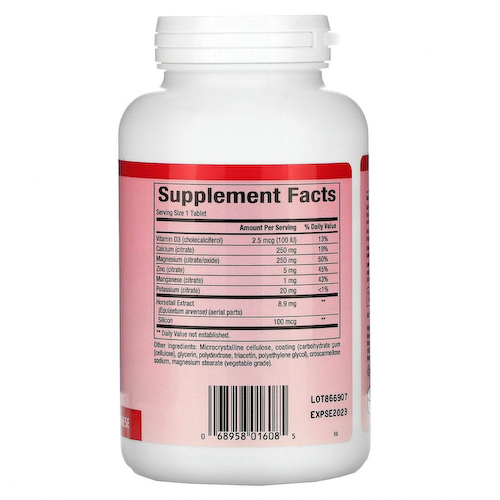 Natural Factors, цитрат кальция и магния с витамином D3, 180 таблеток #1