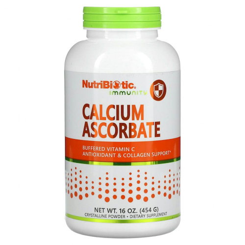 NutriBiotic, Immunity, аскорбат кальция, кристаллический порошок, 454 г (16 унций) #1