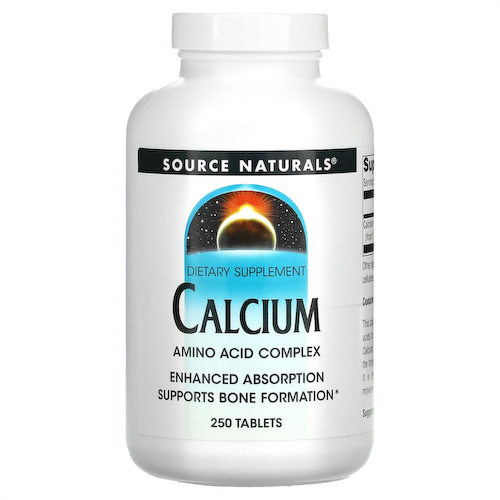 Source Naturals, кальций, 250 таблеток #1