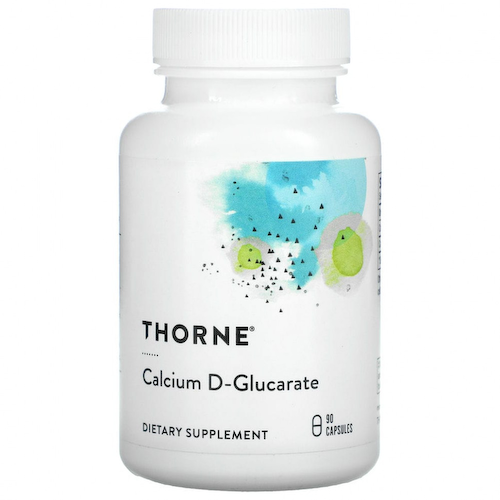 Thorne Research, D-глюкарат кальция, 90 капсул #1