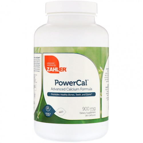 Zahler, PowerCal, передовая формула кальция, 900 мг, 180 капсул #1