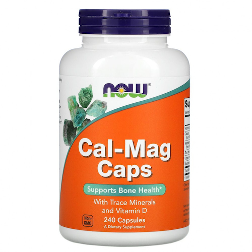 NOW Foods, капсулы с кальцием и магнием, с микроэлементами и витамином D, 240 капсул #1