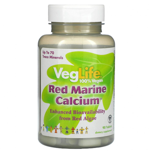 VegLife, Красный морской кальций, 90 таблеток #1