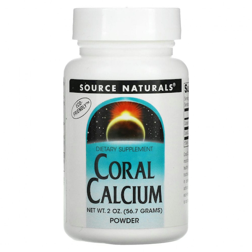 Source Naturals, коралловый кальций, порошок, 56,7 г (2 унции) #1