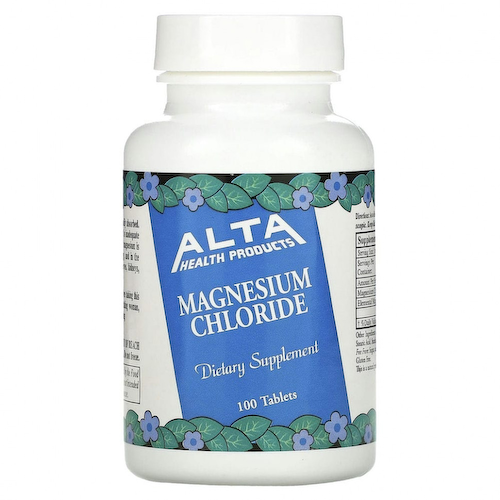 Alta Health, Хлорид магния, 100 таблеток #1