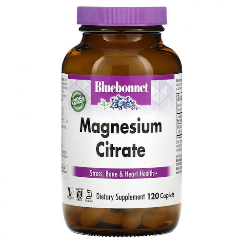 Bluebonnet Nutrition, Цитрат магния, 120 капсул #1
