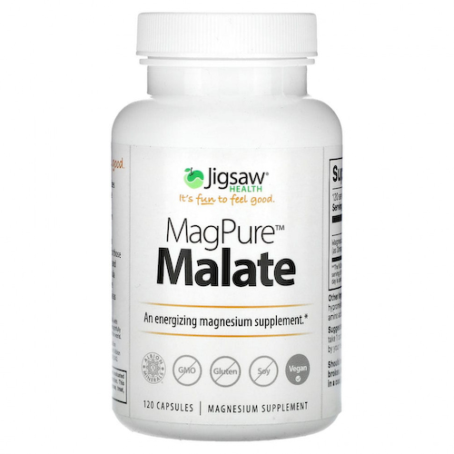 Jigsaw Health, MagPure малат, 120 капсул #1