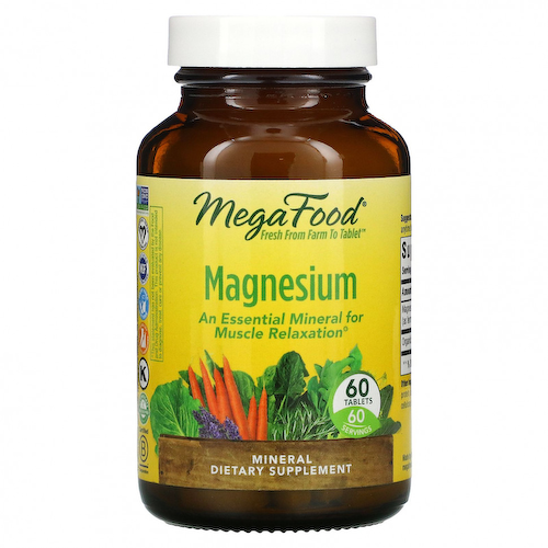 MegaFood, магний, 60 таблеток #1