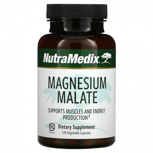 NutraMedix, Малат магния, 120 растительных капсул #1