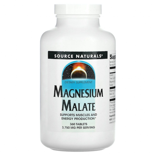 Source Naturals, малат магния, 3750 мг, 360 таблеток #1
