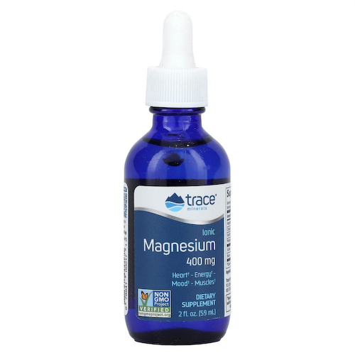 Trace Minerals ®, ионный магний, 400 мг, 59 мл (2 жидк. унции) #1