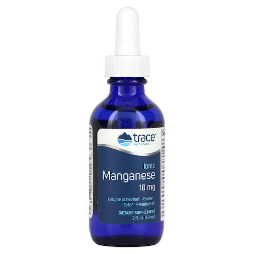 Trace Minerals ®, Ионный марганец, 10 мг, 59 мл (2 жидк. Унции) #1