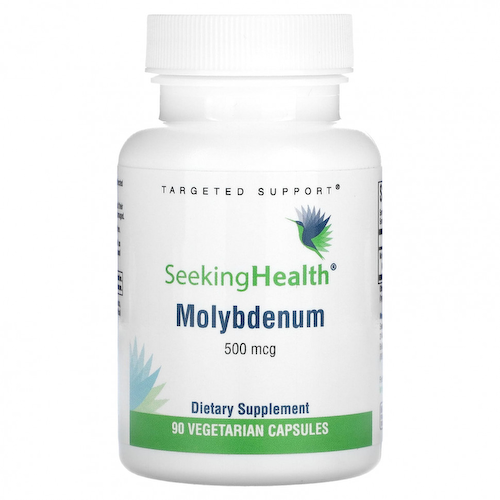 Seeking Health, Молибден, 500 мкг, 90 вегетарианских капсул #1