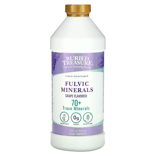 Buried Treasure, Liquid Nutrients, коллоидные минералы, виноград, 946 мл (32 жидк. унции) #1
