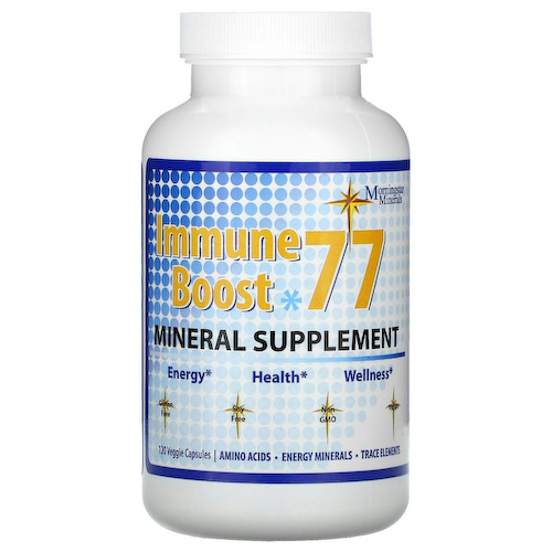 Morningstar Minerals, Immune Boost 77, минеральная добавка, 120 вегетарианских капсул #1