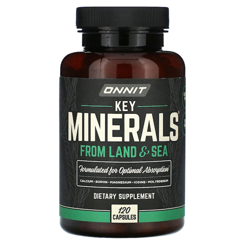 Onnit, Ключевые минералы суши и моря, 120 капсул #1