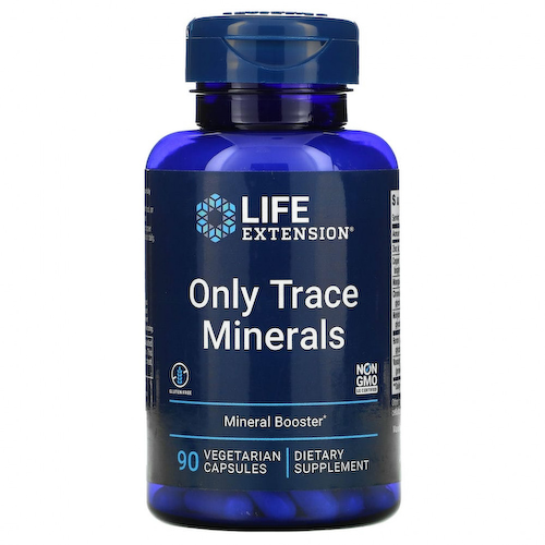 Life Extension, Только микроэлементы, 90 вегетарианских капсул #1